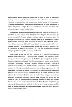 Le combat des minorites ethniques et l'ideologie americaine de reussite
