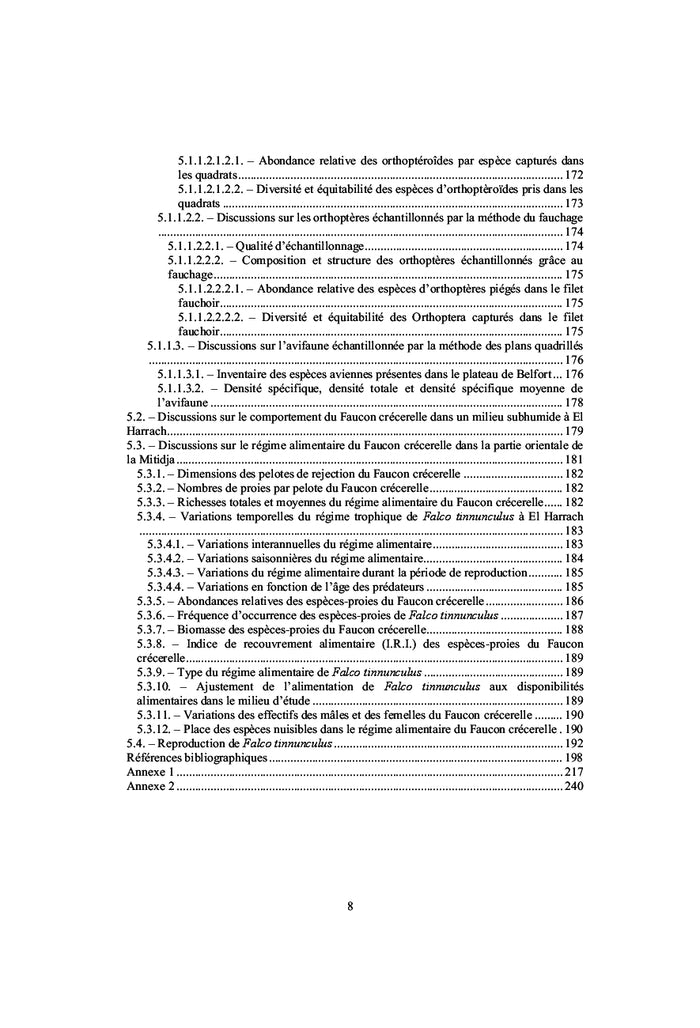 Comportement, régime alimentaire et reproduction du Faucon crécerelle