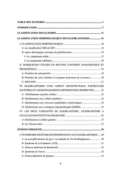Le glioblastome cérébral