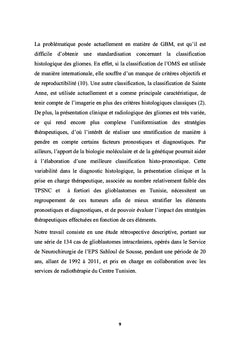Le glioblastome cérébral