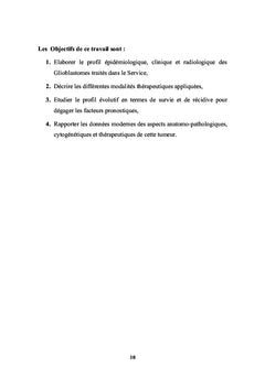 Le glioblastome cérébral