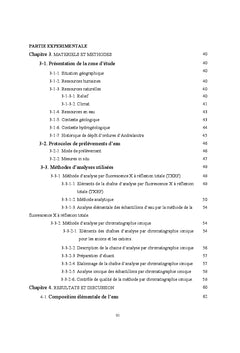 La qualité des eaux de consommation