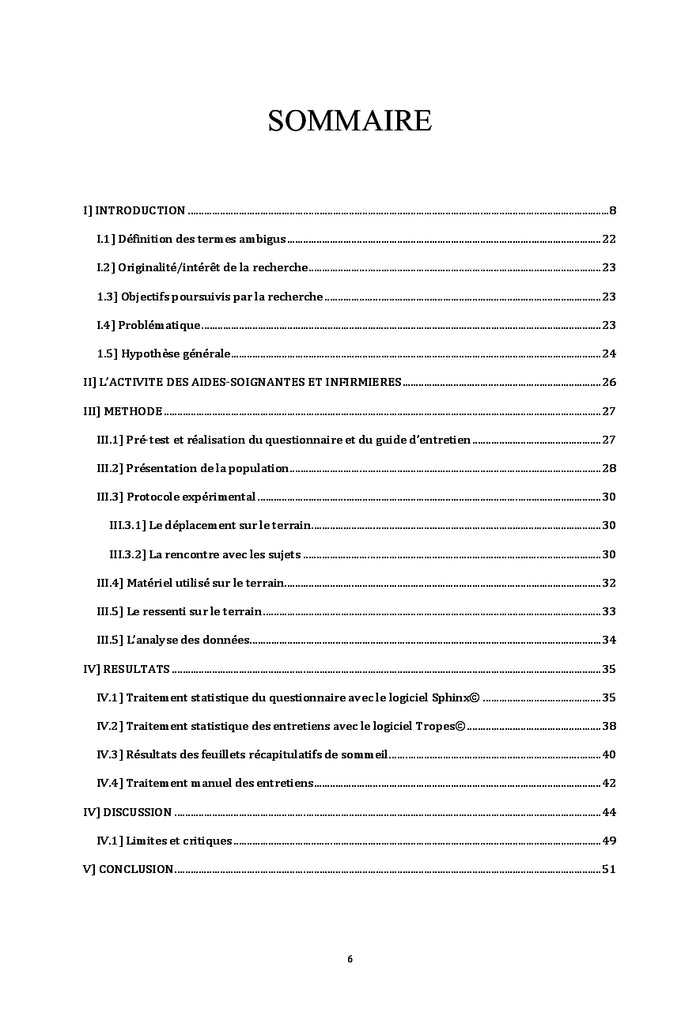 Pénibilité perçue du travail de nuit, impact sur le personnel soignant