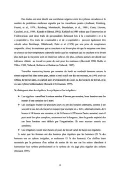 Pénibilité perçue du travail de nuit, impact sur le personnel soignant