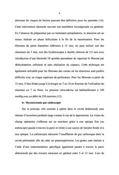 Pronostic obstétrical après myomectomie au CHU Bordeaux