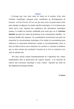 cote d'Ivoire: Le tourisme durableen question