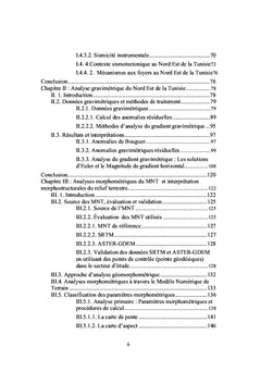 Un SIG pour l'analyse structurale du Nord est de la Tunisie