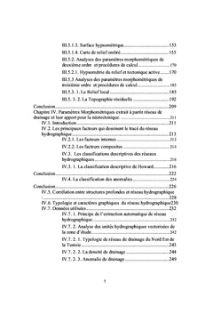 Un SIG pour l'analyse structurale du Nord est de la Tunisie