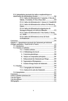 Un SIG pour l'analyse structurale du Nord est de la Tunisie