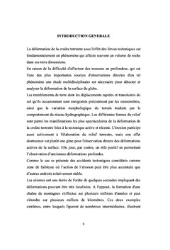 Un SIG pour l'analyse structurale du Nord est de la Tunisie
