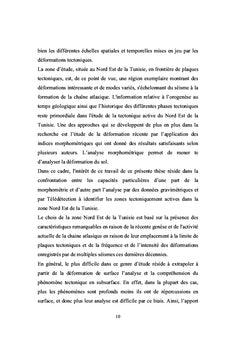 Un SIG pour l'analyse structurale du Nord est de la Tunisie