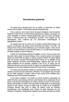 Adonai - essai de Mythocritique sur les Traditions Phoeniciennes