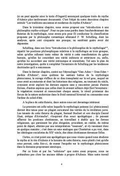 Adonai - essai de Mythocritique sur les Traditions Phoeniciennes