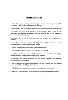 Arret des traitements en reanimation : faire face a la complexite