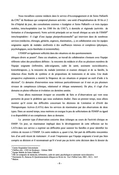Arret des traitements en reanimation : faire face a la complexite