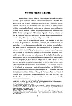 L'indemnisation des victimes des essais nucléaires français