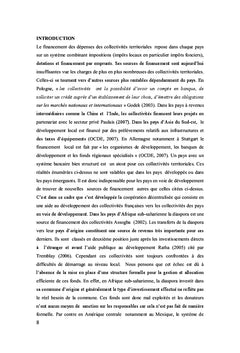 Financement des collectivites haïtiennes