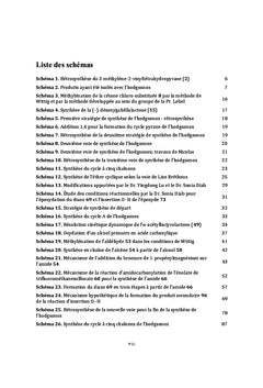 progrès vers la Synthèse totale de l'hodgsonox