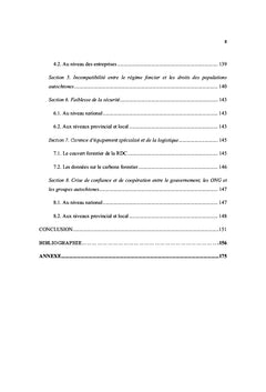 Opportunites du ReDD+ pour l'amenagement durabledes forets tropicales