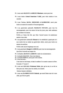 Etude du marche des intrants zootechnies en aviculture moderne au Togo