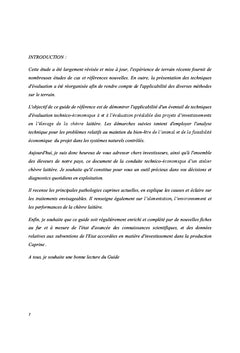 Guide technico-economique de l'atelier caprin production et fromagerie