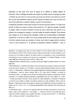 Le principe de précaution en droit UeMOA