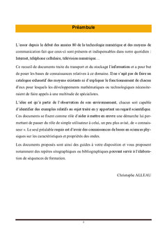Transmettre et stocker l'information