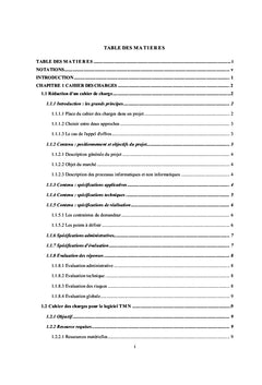 Developpement d'un logiciel numerisant le theoreme de Millman: TMN