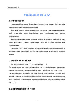 L'Animation 3D : Notions de base