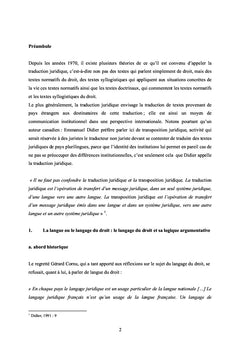 Le fonctionnement du multilinguisme juridique et ses conséquences