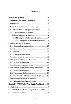 Stabilite de la tension de charge (UPQC)