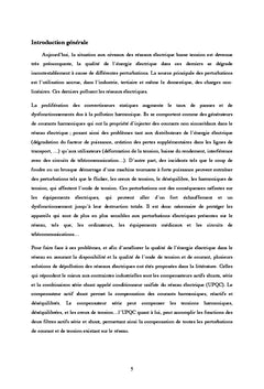 Stabilite de la tension de charge (UPQC)
