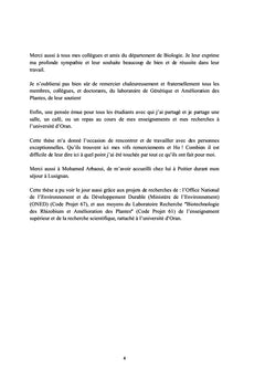 Diversite genetique d'ecotypes algeriens de Medicago sous strèss froid