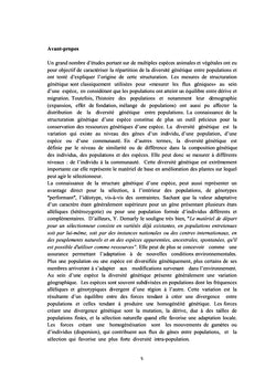 Diversite genetique d'ecotypes algeriens de Medicago sous strèss froid