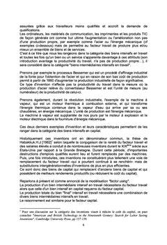 Essai de modelisation du progrès technique endogene