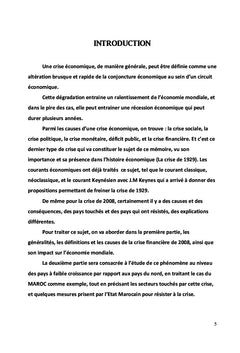 L'impact de la crise financiere de 2008 sur l'economie mondiale