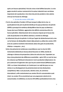 L'impact de la crise financiere de 2008 sur l'economie mondiale