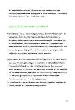 L'impact de la crise financiere de 2008 sur l'economie mondiale