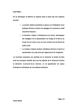 L'image de la femme a travers les INIMAGeS de Rene passeron