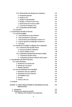 Etude de formulation et de comportement des bétons auto-plaçants