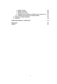 Etude de formulation et de comportement des bétons auto-plaçants