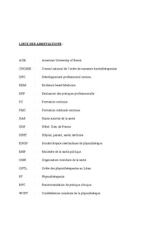 Evaluation des Pratiques Professionnelles