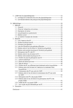 Evaluation des Pratiques Professionnelles