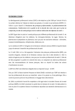 Evaluation des Pratiques Professionnelles