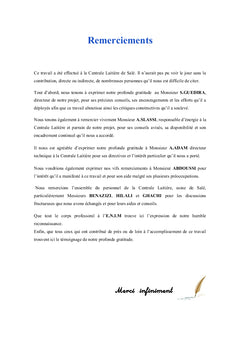 Rationalisation de la consommation d'énergie électrique