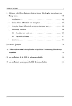 Etude theorique relativiste de la diffusion de particules chargees