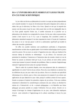 Jeux serieux, Apports de Motivation et d'Apprentissages
