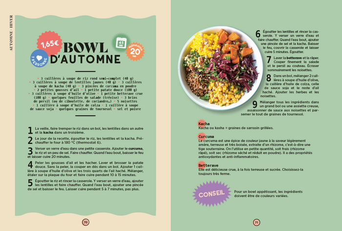 Cuisine du quotidien pour étudiantes et étudiants