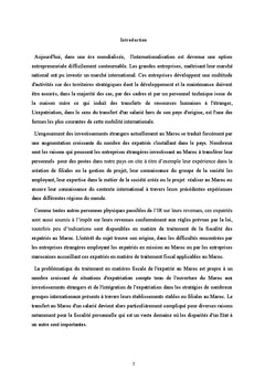 L'impOt sur le revenu des expatries au Maroc