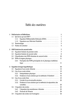 Equations de la physique mathematiques